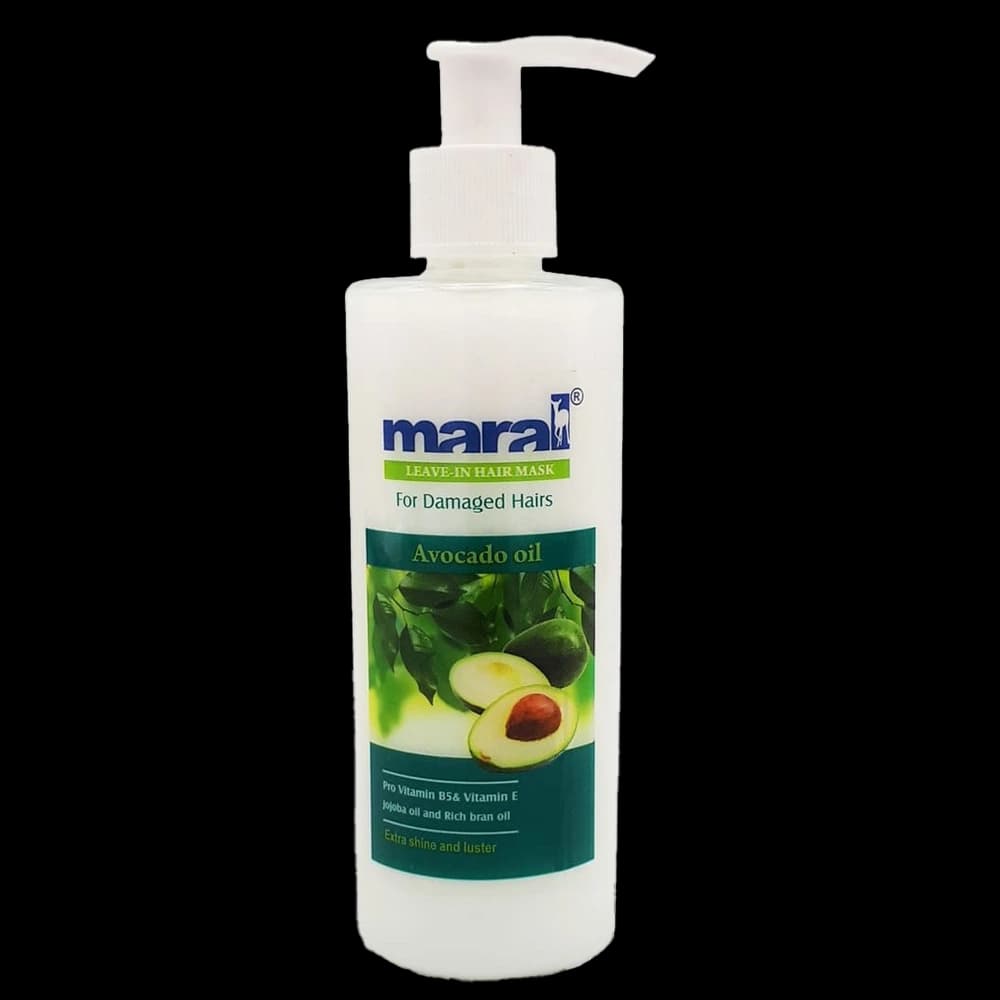 ماسک مو بدون آبکشی مارال حاوی آووکادو حجم 250 میلی لیتر نرم کننده و تقویت کننده مو