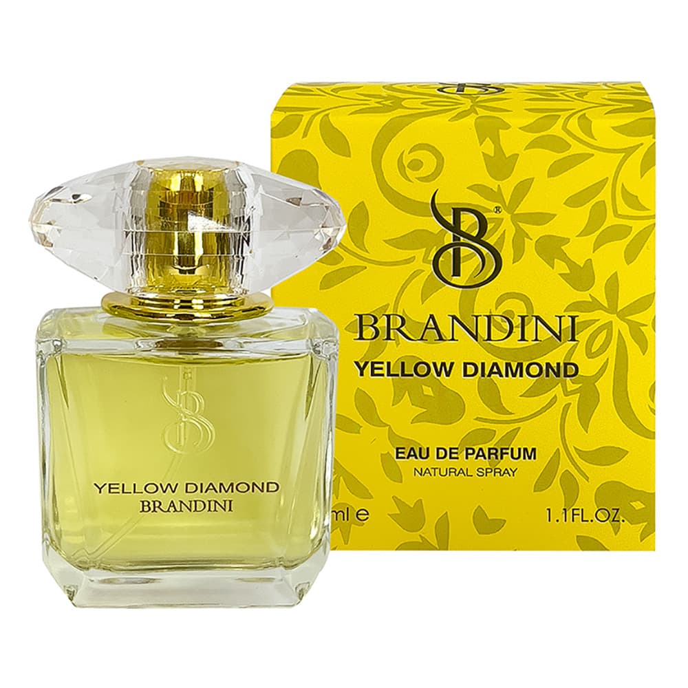 عطر ادکلن زنانه برندینی ورساچه یلو دیاموند Brandini Versace Yellow Diamond حجم 33 میل