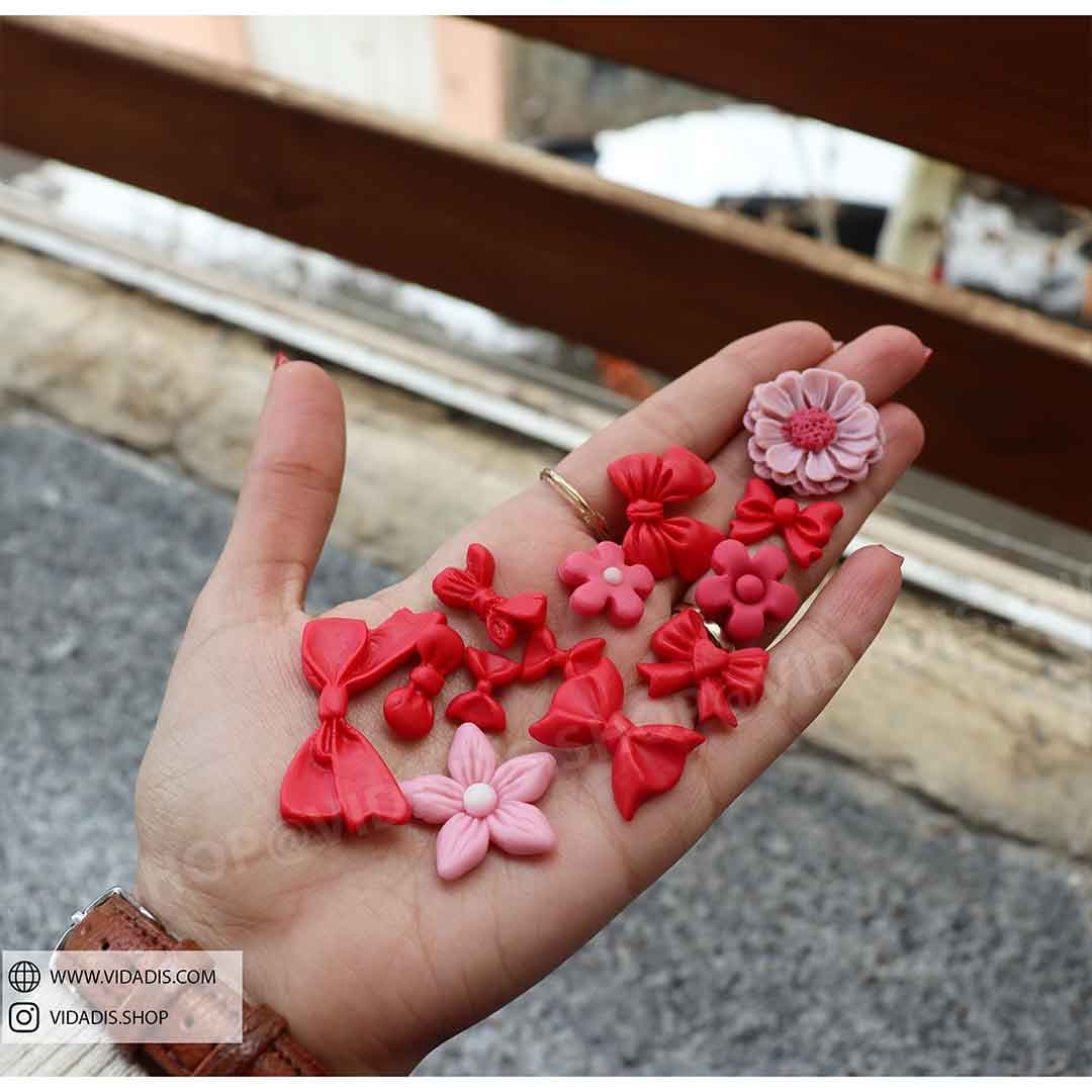 قالب سیلیکونی ست پاپیون و گل