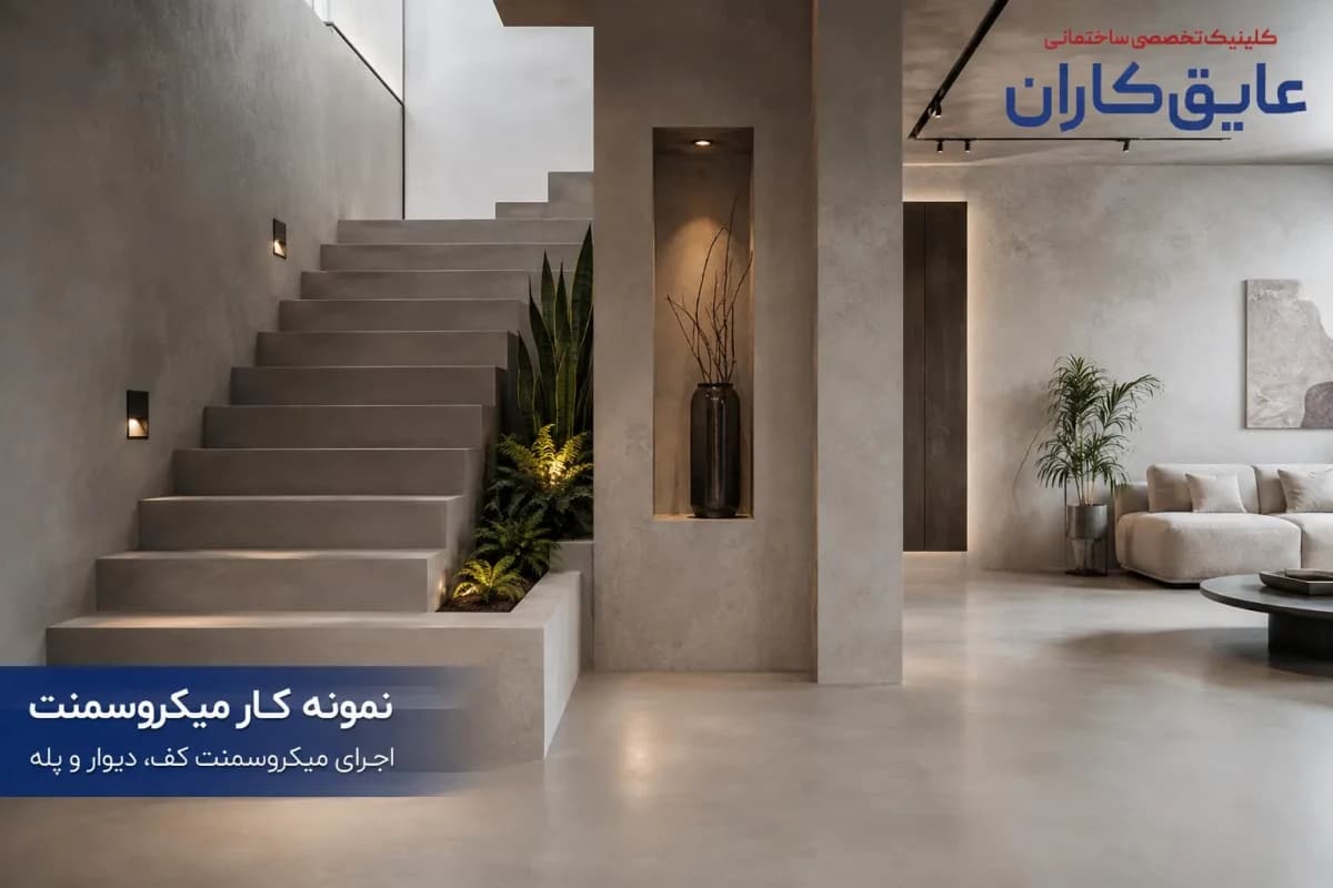 میکروسمنت پودری بیس — تصویر ۲