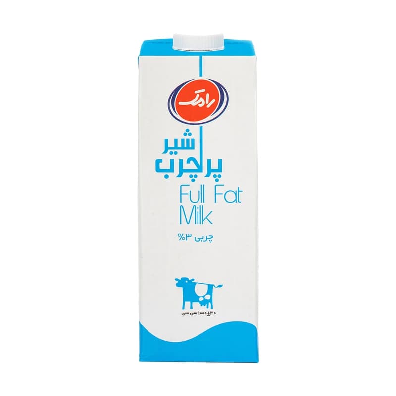 شیر ۱ لیتری پر چرب رامک