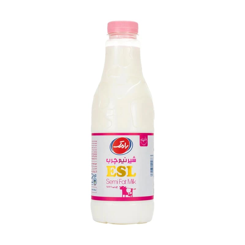 شیر نیم چرب ۹۴۶ میلی لیتر رامک
