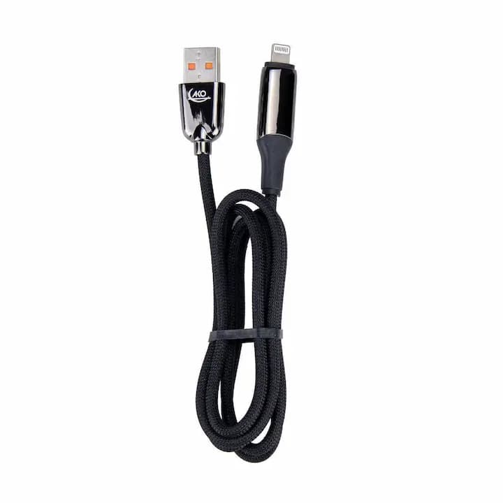 کابل تبدیل USB به Lightning فست شارژ آکو مدل AC-72، طول 1 متر، 20 وات