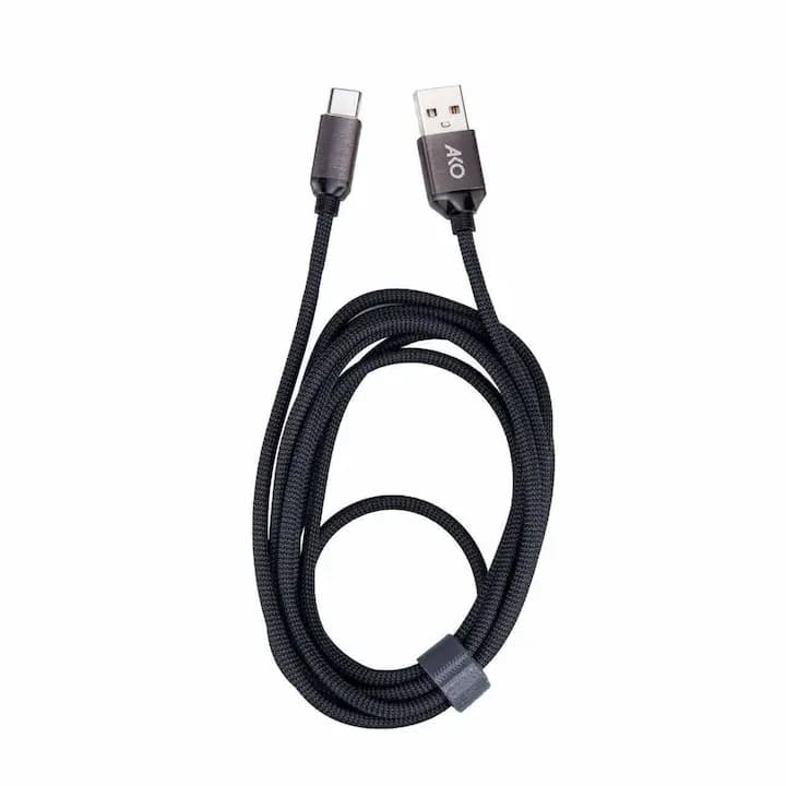 کابل تبدیل USB به Type-C فست شارژ آکو مدل AC-63، طول 2 متر