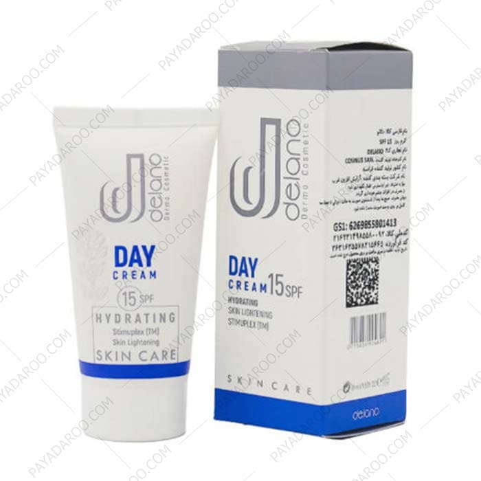 کرم روشن کننده روز دلانو SPF 15