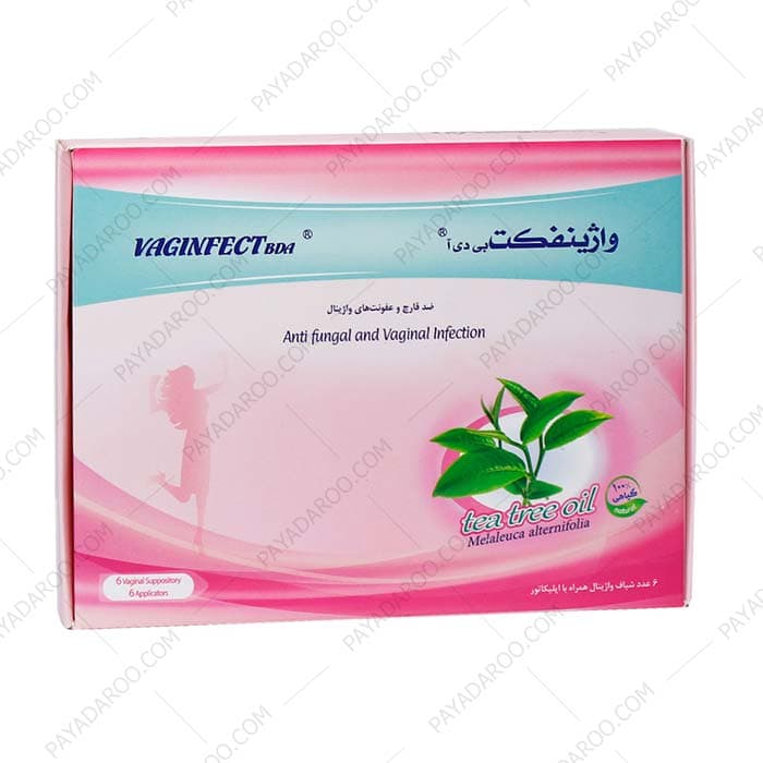 شیاف واژینفکت بی دی آ بهتا دارو 6 عدد