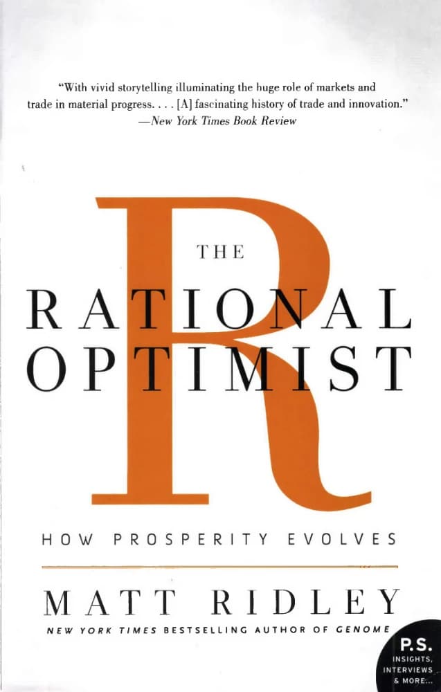 کتاب The Rational Optimist (خوش‌بین عقلانی) نسخه انگلیسی PDF | مت ریدلی — تصویر ۲