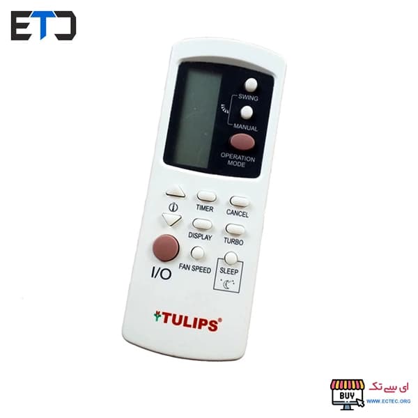 ریموت کنترل کولر گازی TULIPS تولیپس 488H — تصویر ۲