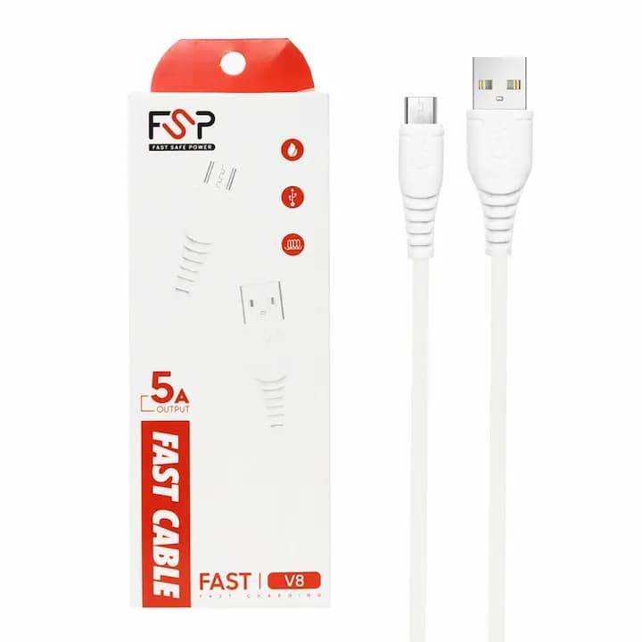 کابل شارژ اندروید مدل V8