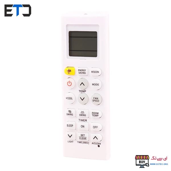 کنترل کولر گازی اینورتر ال جی LG AKB75055601 زنبوری