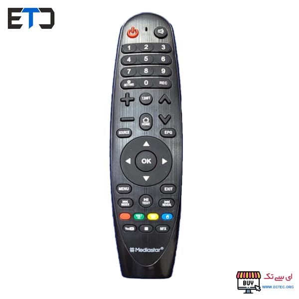 کنترل تلویزیون مدیا استار Mediastar مدل T2S2