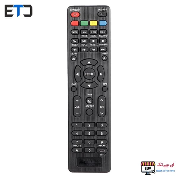 کنترل اصل تلویزیون و ال ای دی ناسیونال تخت