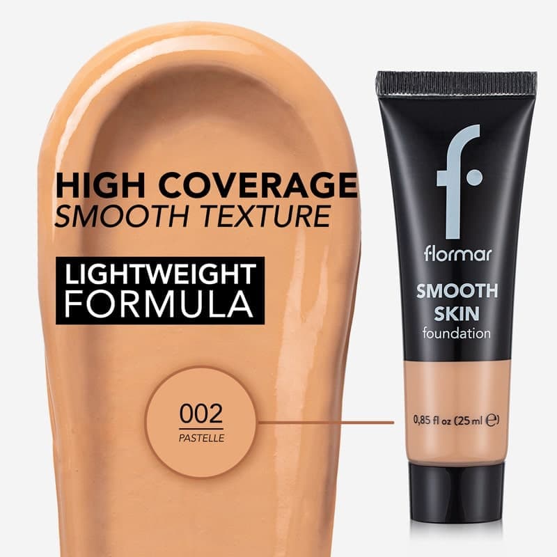 کرم پودر فلورمار flormar مدل Smooth Skin کد 02 — تصویر ۲
