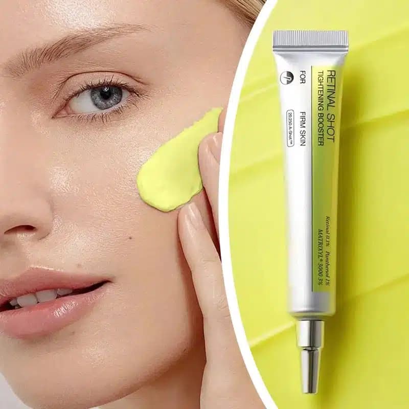کرم سفت کننده و قابض منافذ پوست رتینول سلیمکس Celimax مدل Retinol Shot Tightening Booster(15 میل) — تصویر ۵