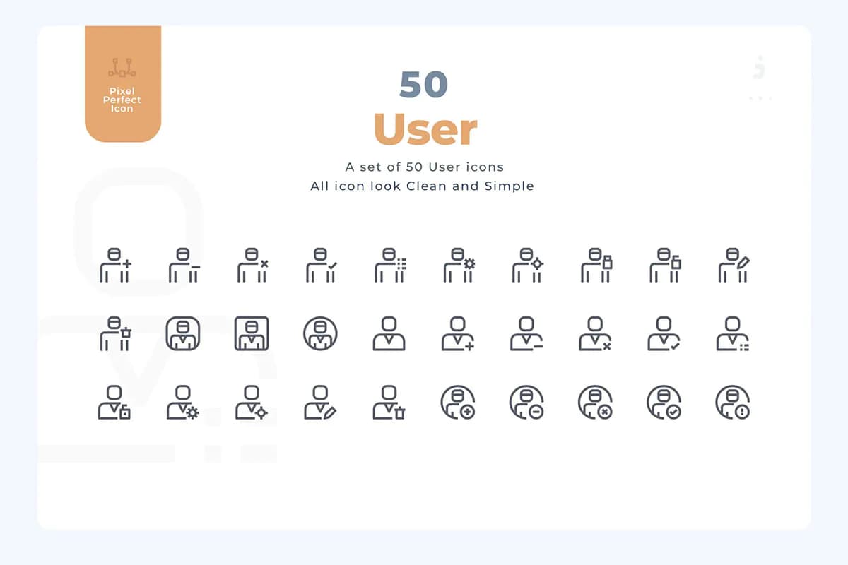 50 آیکون کاربری