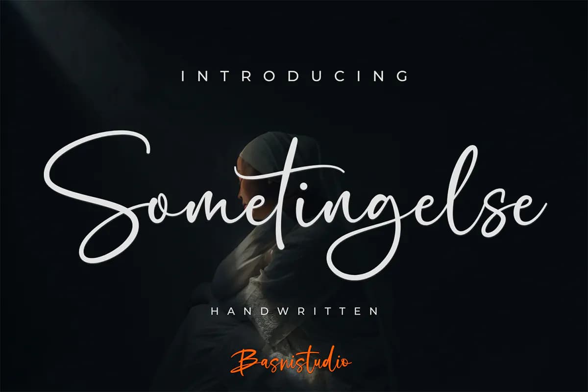 فونت دستنویس Sometingelse