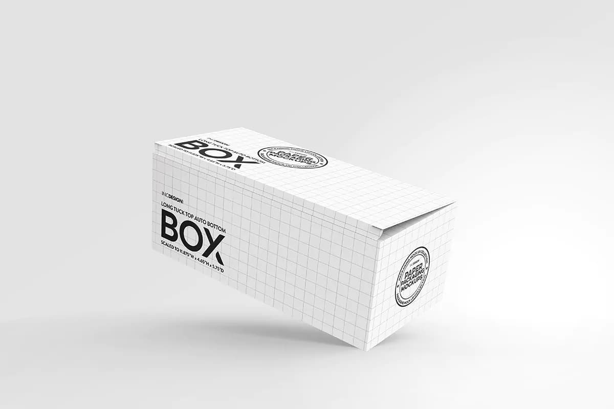 موکاپ جعبه کاغذی — تصویر ۵
