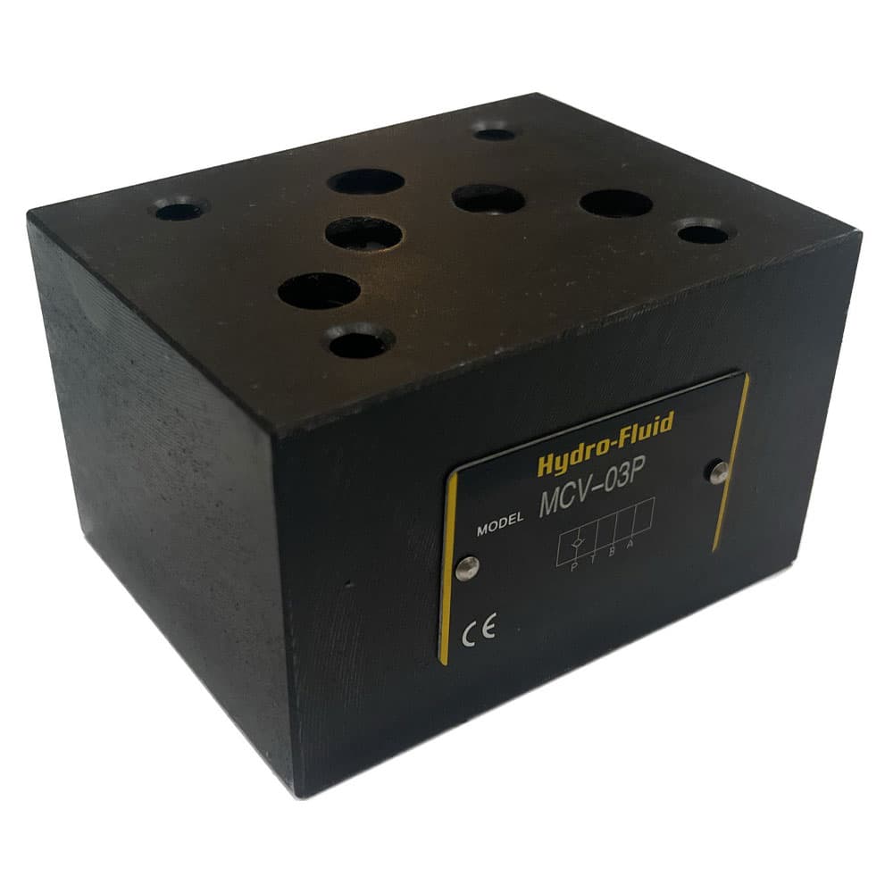شیر یکطرفه هیدرولیک زیر شیری سایز 3/8 MCV-03P