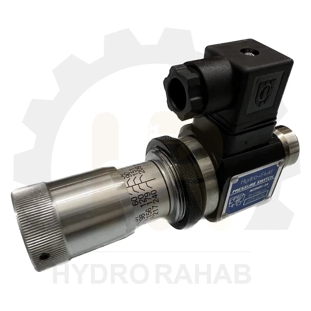 پرشر سوئیچ هیدرولیک قابل تنظیم Hydro-Fluid JCS — تصویر ۲