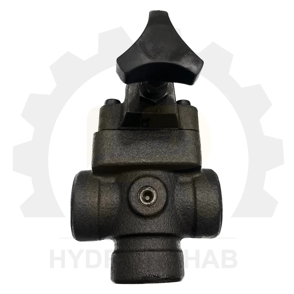 فشار شکن هیدرولیک دستی بین راهی (لوله ای) سایز 3/4 RVT-06