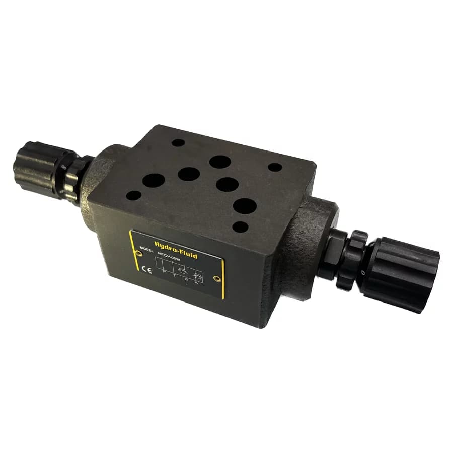 فلو کنترل هیدرولیک زیر شیری 3/8 A,B کنترل MTCV-03W