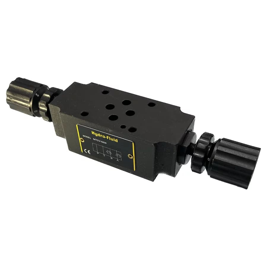 فلو کنترل هیدرولیک زیر شیری 1/4 A,B کنترل MTCV-02W