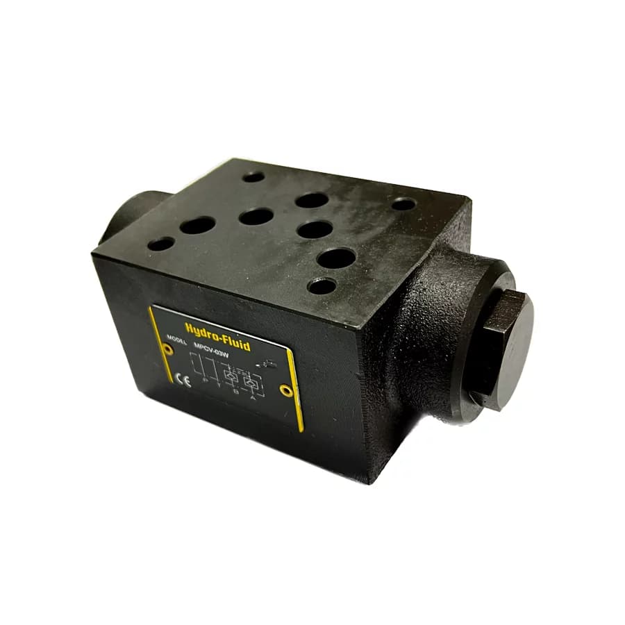 قفل زیر شیری هیدرولیک 3/8 A,b کنترل MPCV-03W