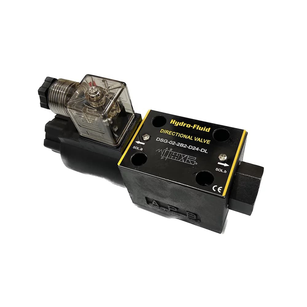 شیر برقی هیدرولیک 1/4 تک بوبین ضربدر موازی DSG-022B2