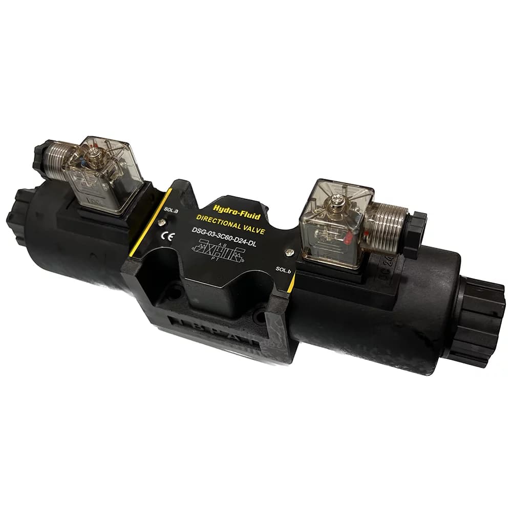 شیر برقی هیدرولیک 3/8 وسط باز هیدرو فلوید DSG-033C60