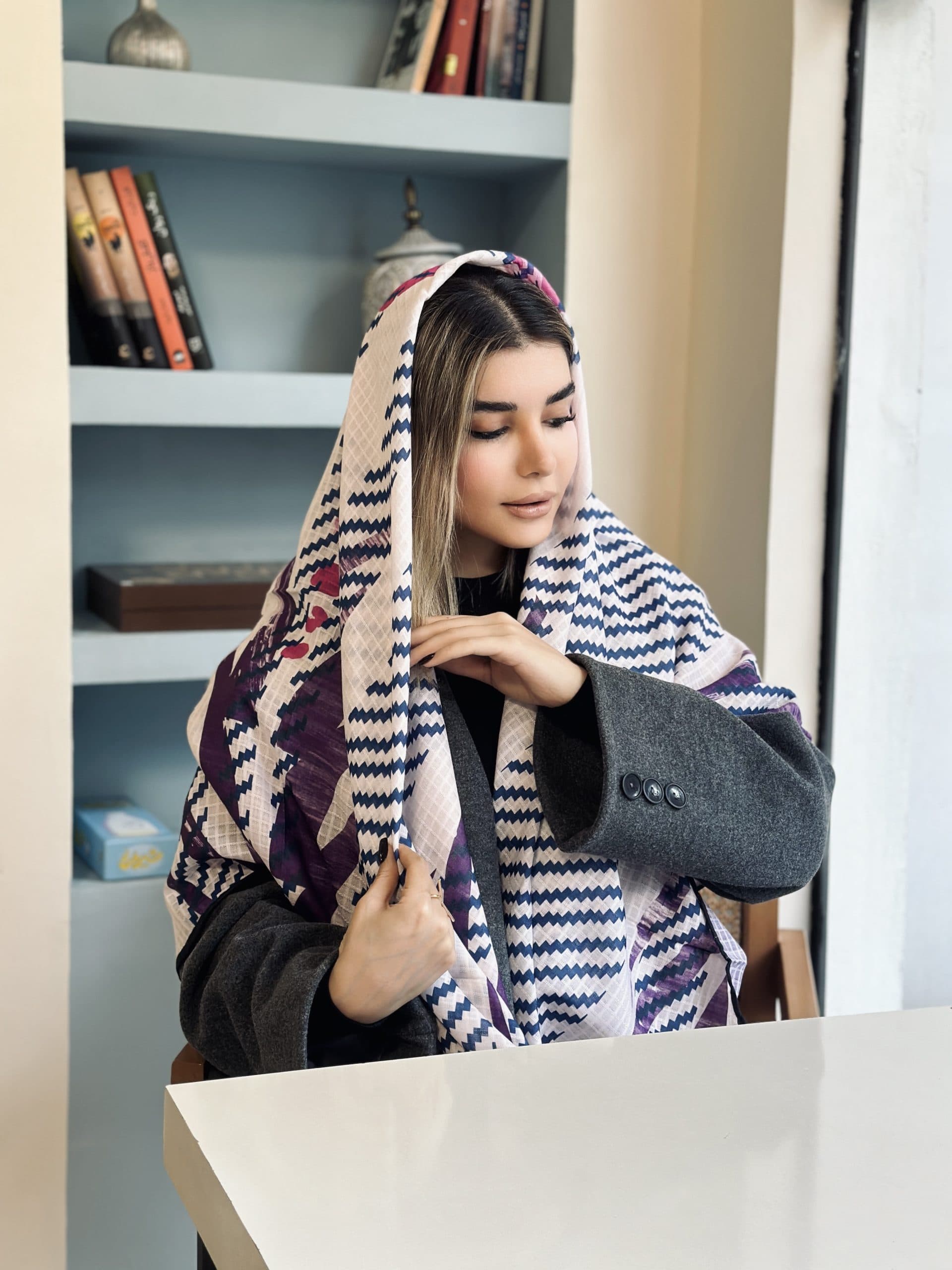 روسری نخی پاییزه ۰۱۵۹۰