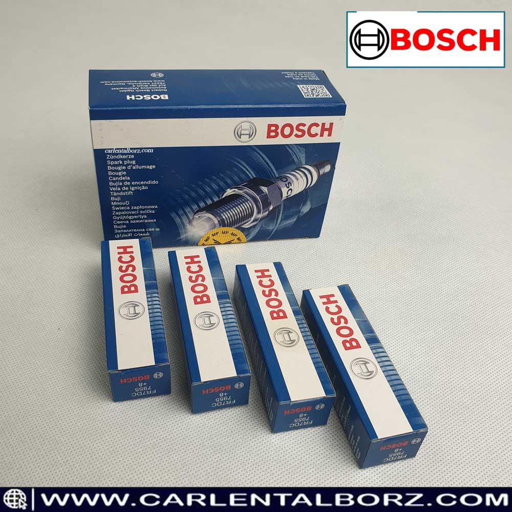 شمع خودرو بوش Bosch 7955 FR7DC+8 هند — تصویر ۲