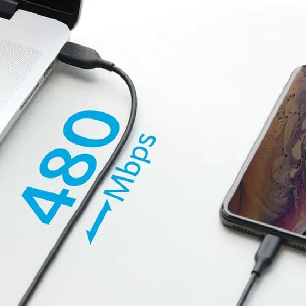 کابل USB به Lightning انکر مدل A8812 PowerLine III — تصویر ۷