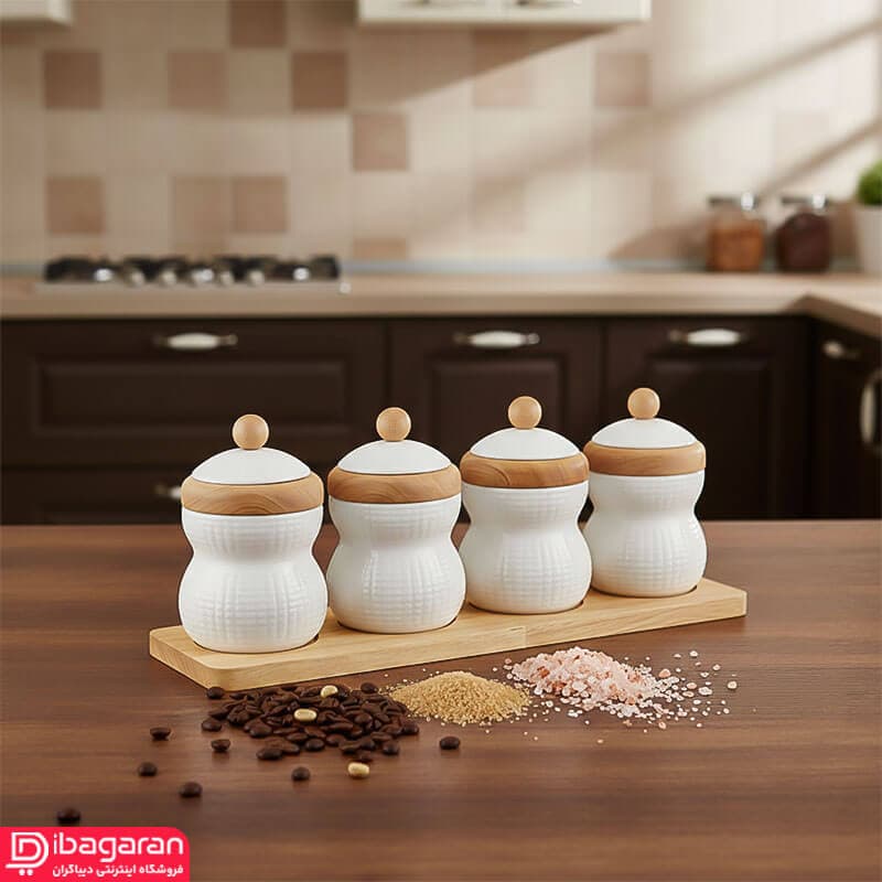 جا ادویه‌ چوب چینی ریور 4 عددی کد 08-8585