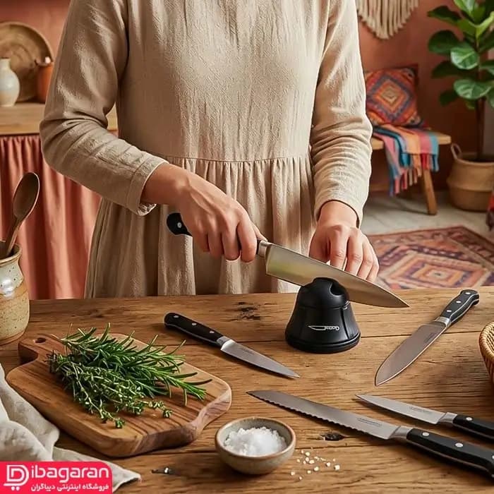 چاقو تیز کن رومیزی مدل 8459 — تصویر ۵