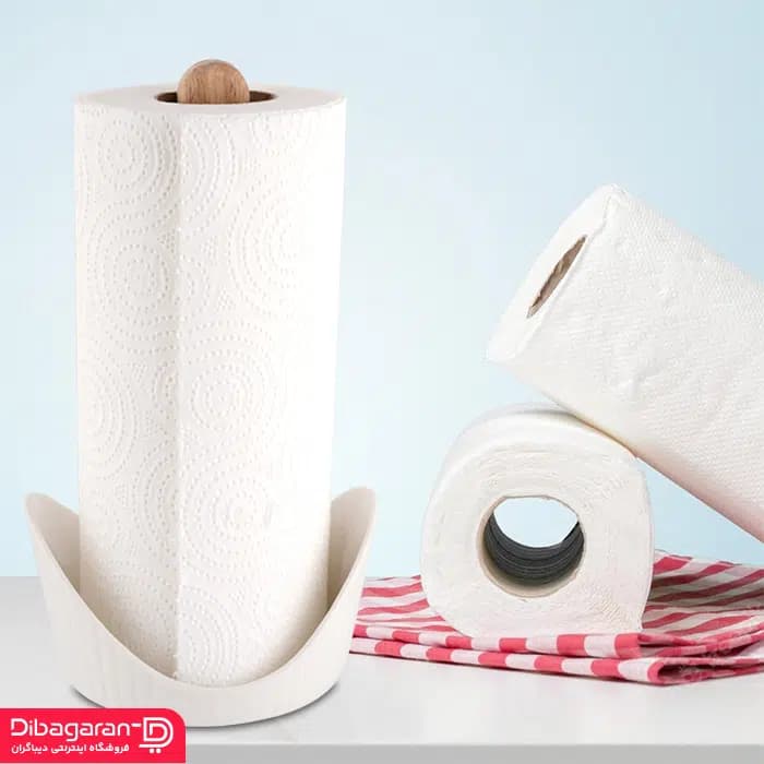 پایه دستمال کاغذی چوب چینی ریور کد 972514 — تصویر ۲
