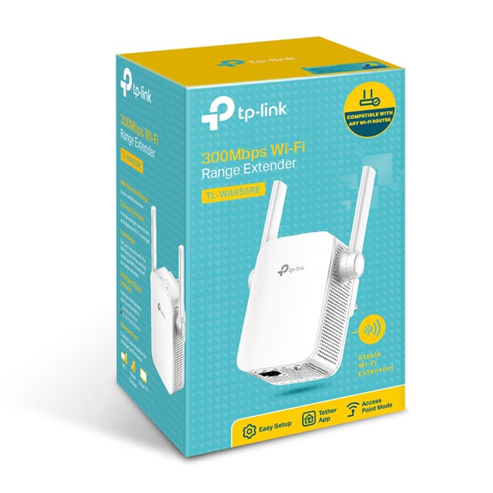 توسعه دهنده شبکه بی سیم N300 تی پی لینک مدل TL-WA855RE — تصویر ۲