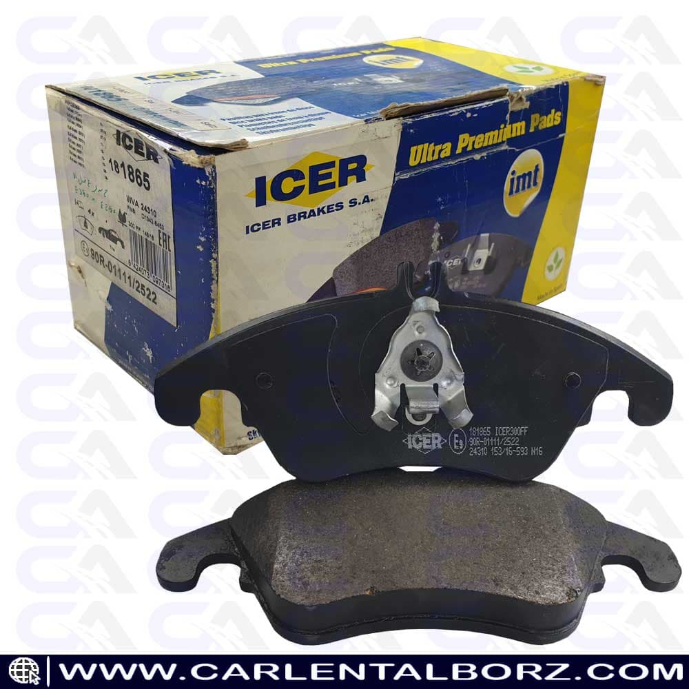 لنت ترمز جلو مرسدس بنز E350 ایسر ICER