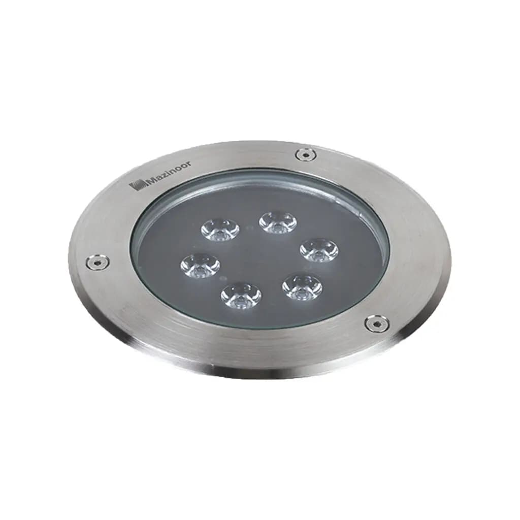 چراغ دفنی 12 وات مدل اینترالوکس پخش نور 14 درجه کد M319ED18NLED3830-BL برند مازی نور