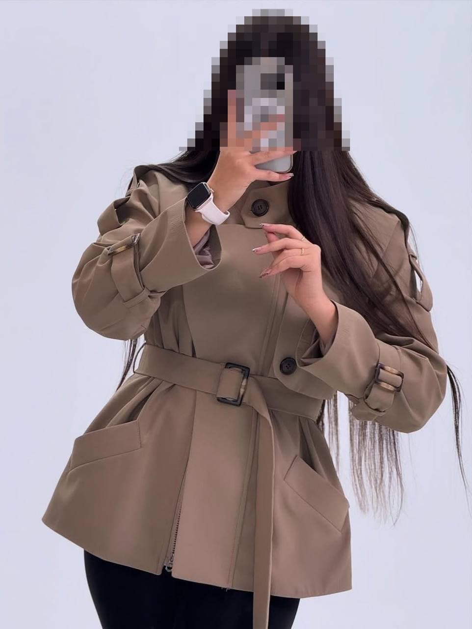 بارانی زنانه مدل لاک — تصویر ۵