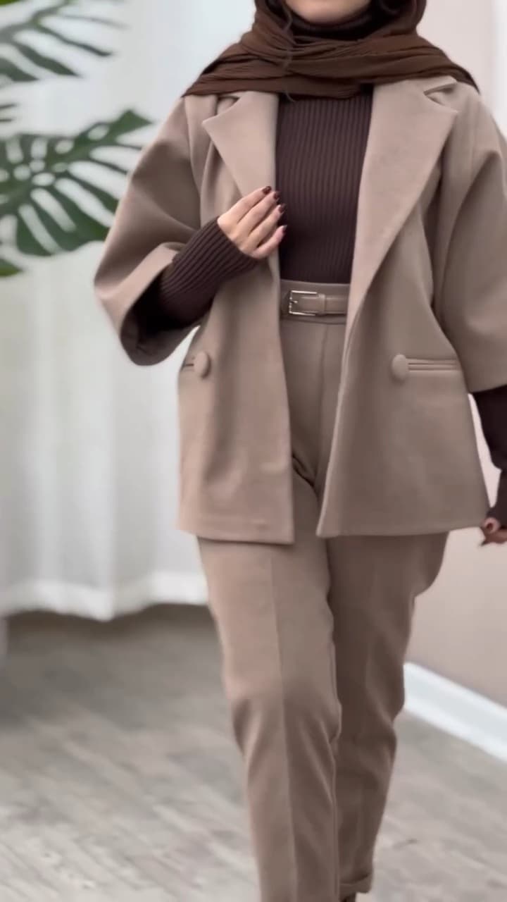 پالتو شلوار زنانه مدل نگین