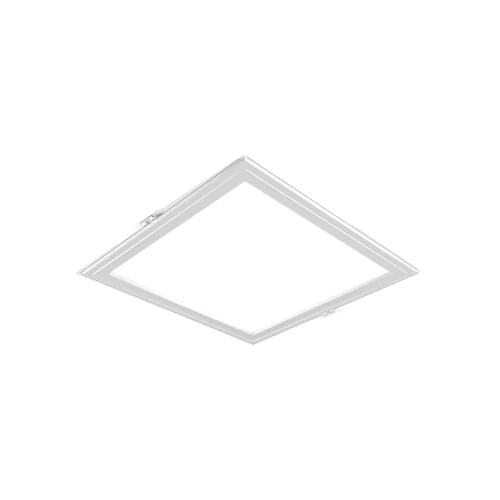 پنل سقفی مربع توکار 24 وات سایز 30 در 30 مدل اپتیلد کد M521ESSLED1840-W برند مازی نور