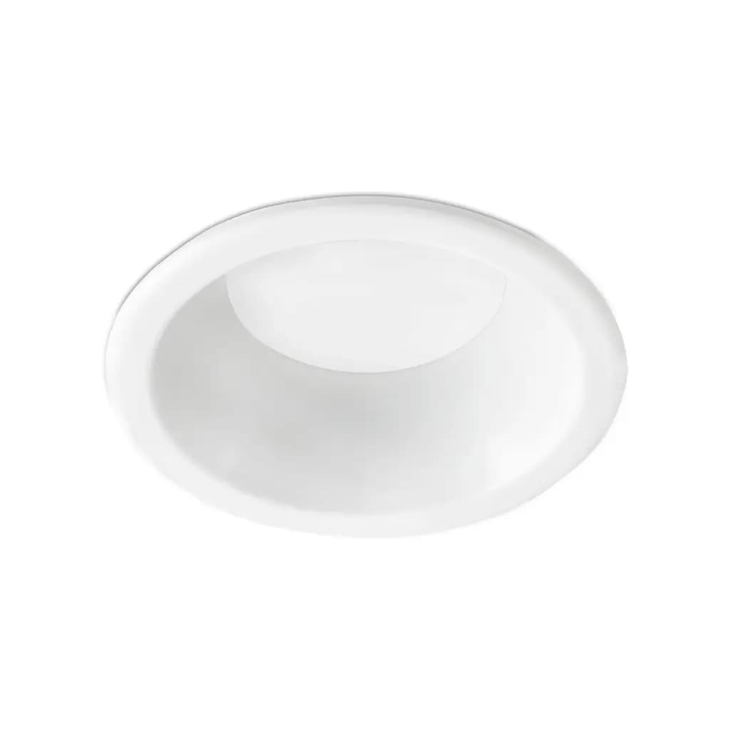 پنل سقفی گرد توکار 6 وات برش 8 سانتیمتر دانلایت مدل آریانا کامفورت کد M386ED3LED2865-W برند مازی نور