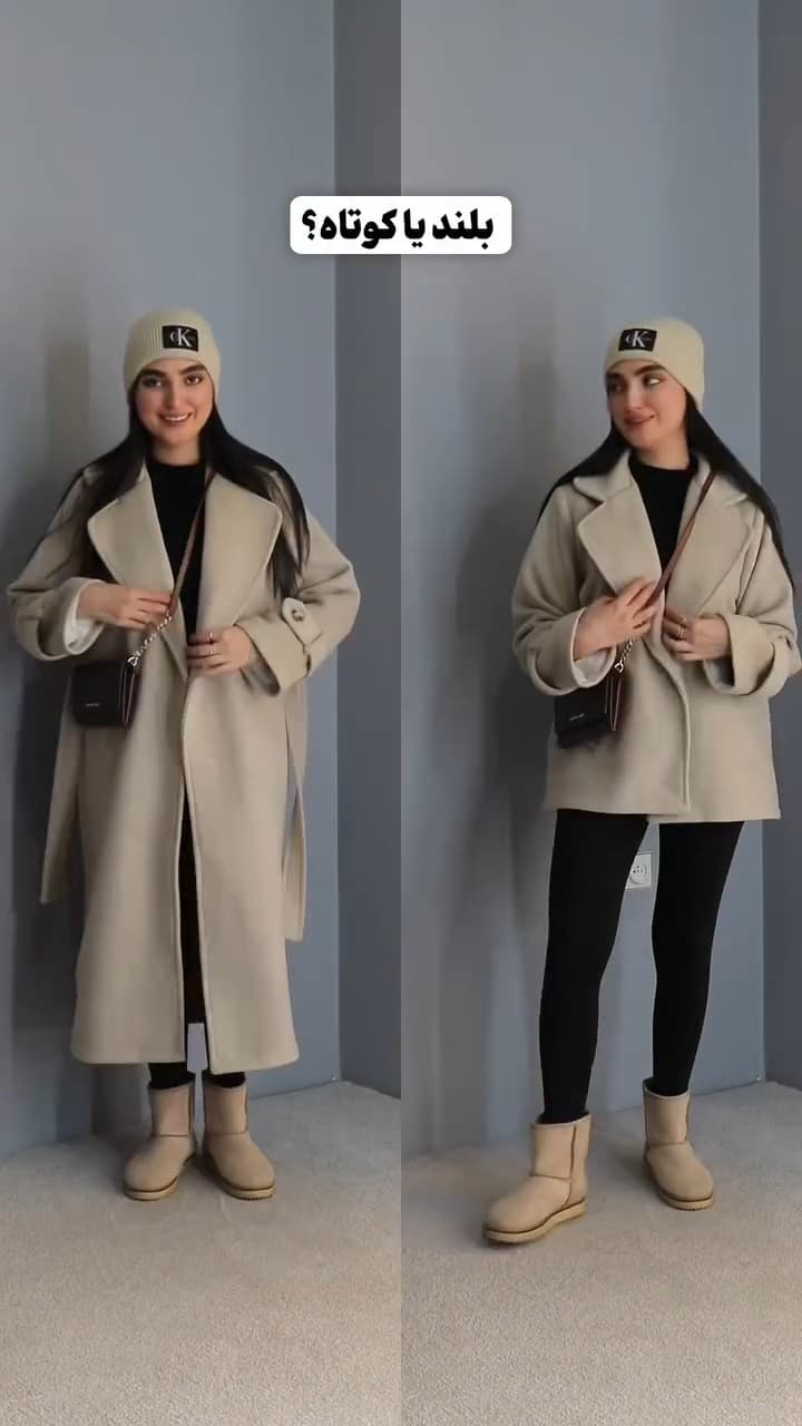 پالتو زنانه مدل لیلا
