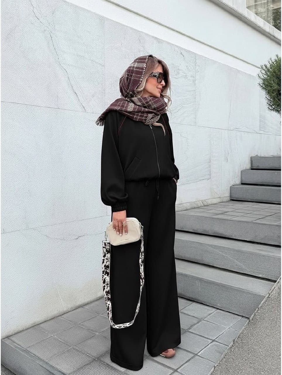 سوییشرت شلوار زنانه مدل نهال — تصویر ۲