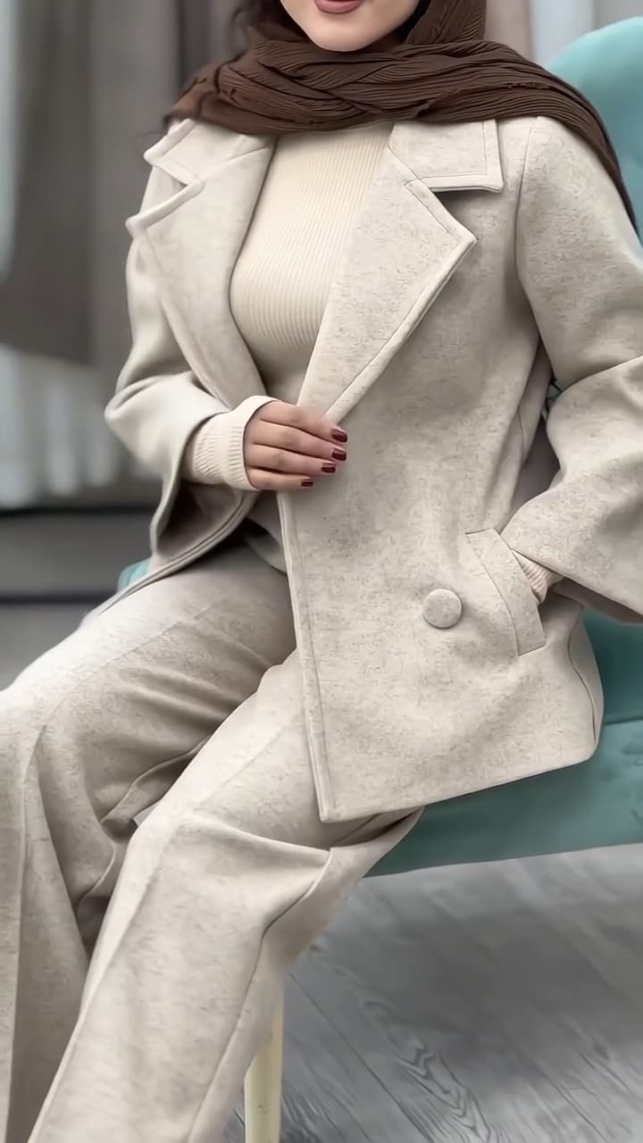 پالتو شلوار زنانه مدل فرحزاد — تصویر ۲