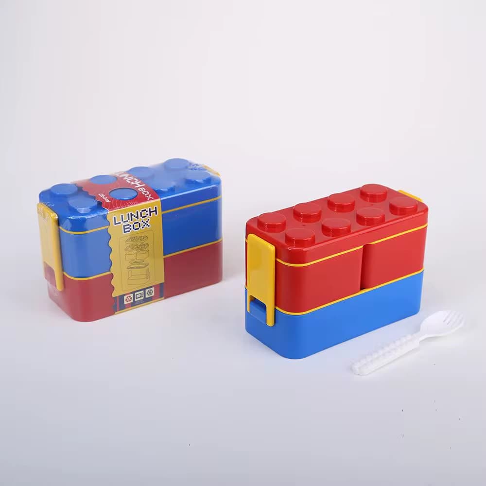 ظرف غذای دو طبقه لگو وارداتی | LEGO Lunch Box — تصویر ۴