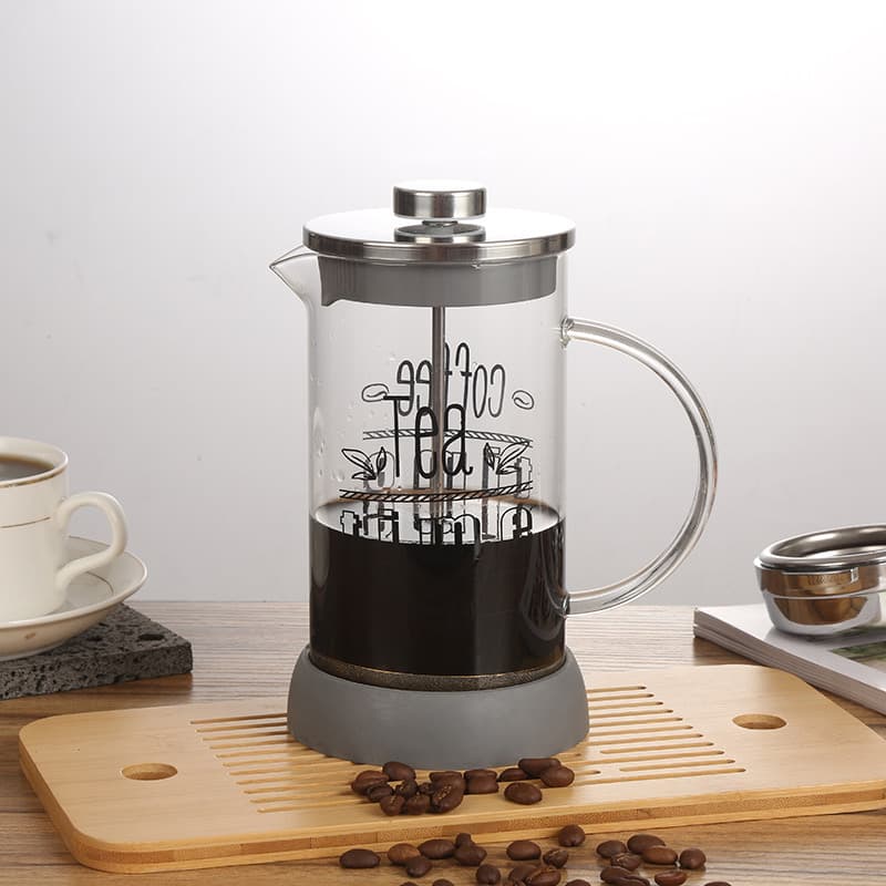فرنچ پرس ایتان تایم تی زیر سیلیکونی 600 میل YI TIAN Time tea