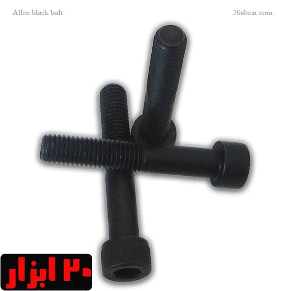 پیچ آلن فولادی سر استوانه M10 طول 5 سانتی 50×10 بسته 5 عددی