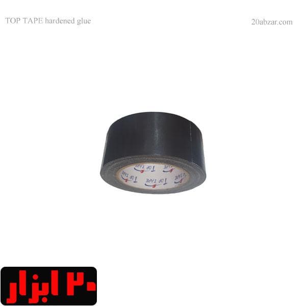 نوار چسب 5 سانتی برزنتی نخ دار مشکی