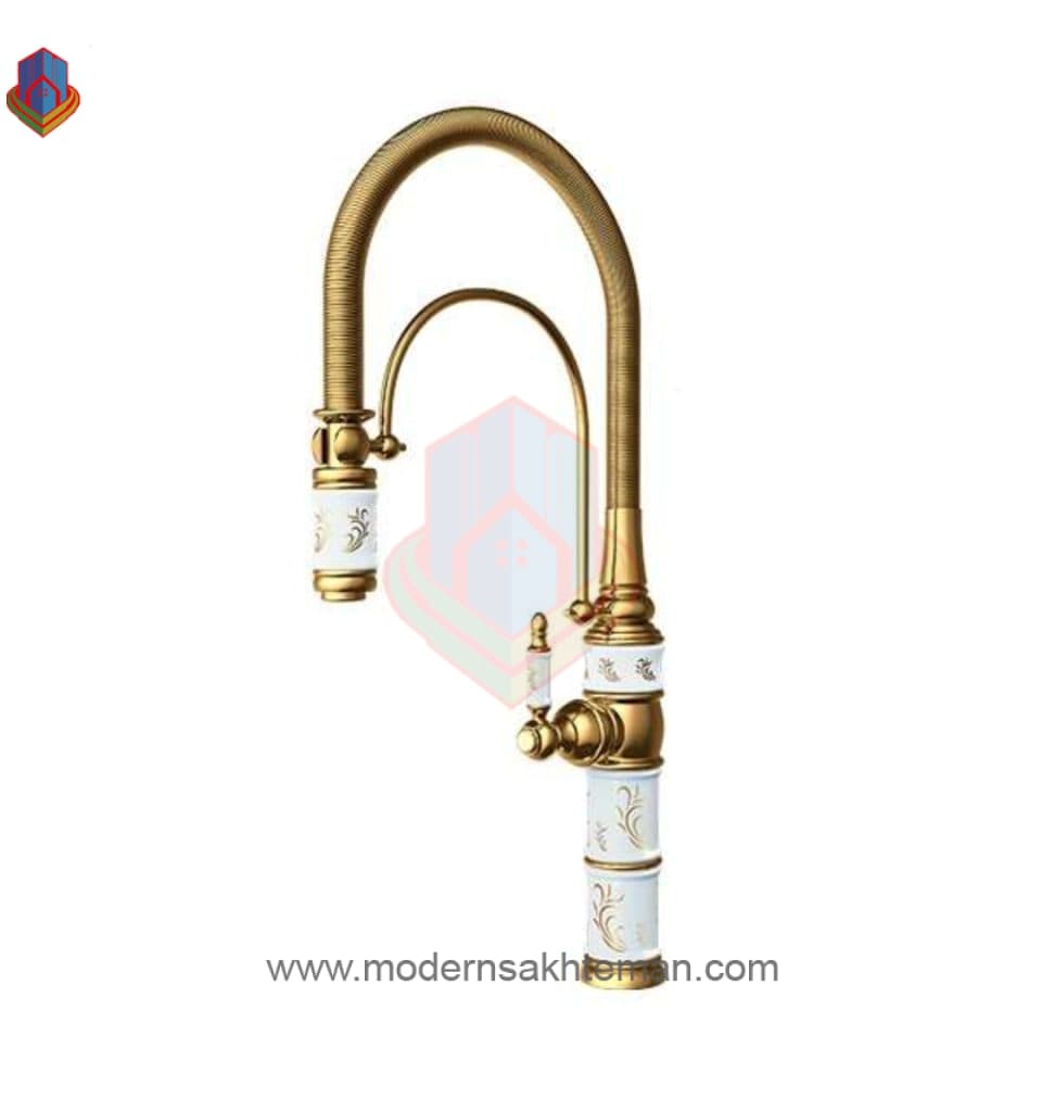 شیر ظرفشویی کسری مدل توکیو طلایی